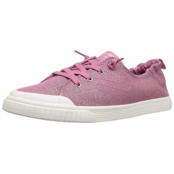 Anthro Tretorn MEG4 Pink Shimmer Sneakers 7 & 7.5 - Picture 5 of 8